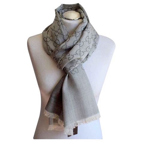 gucci silk scarves sale|gucci grey scarves women's.